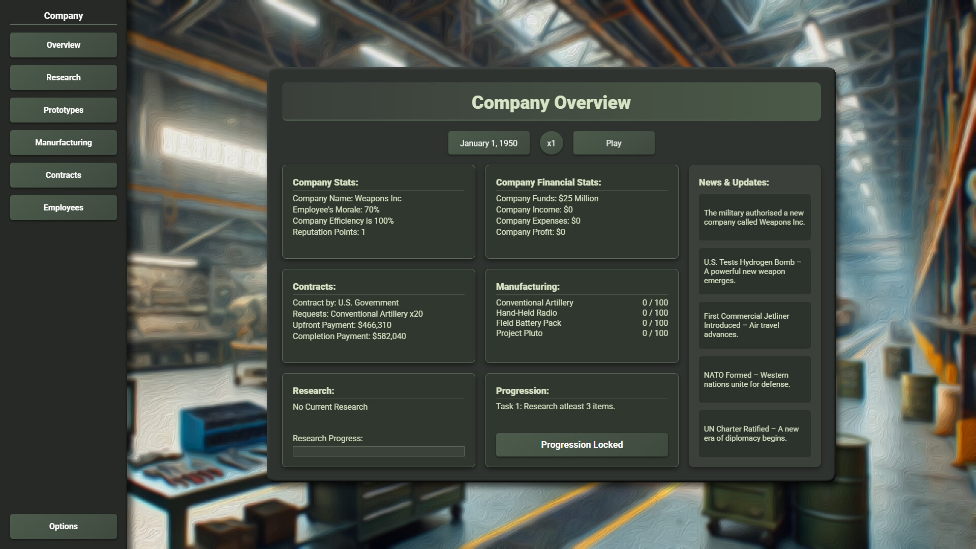 Government Contractors: Arms of Influence screenshot 4