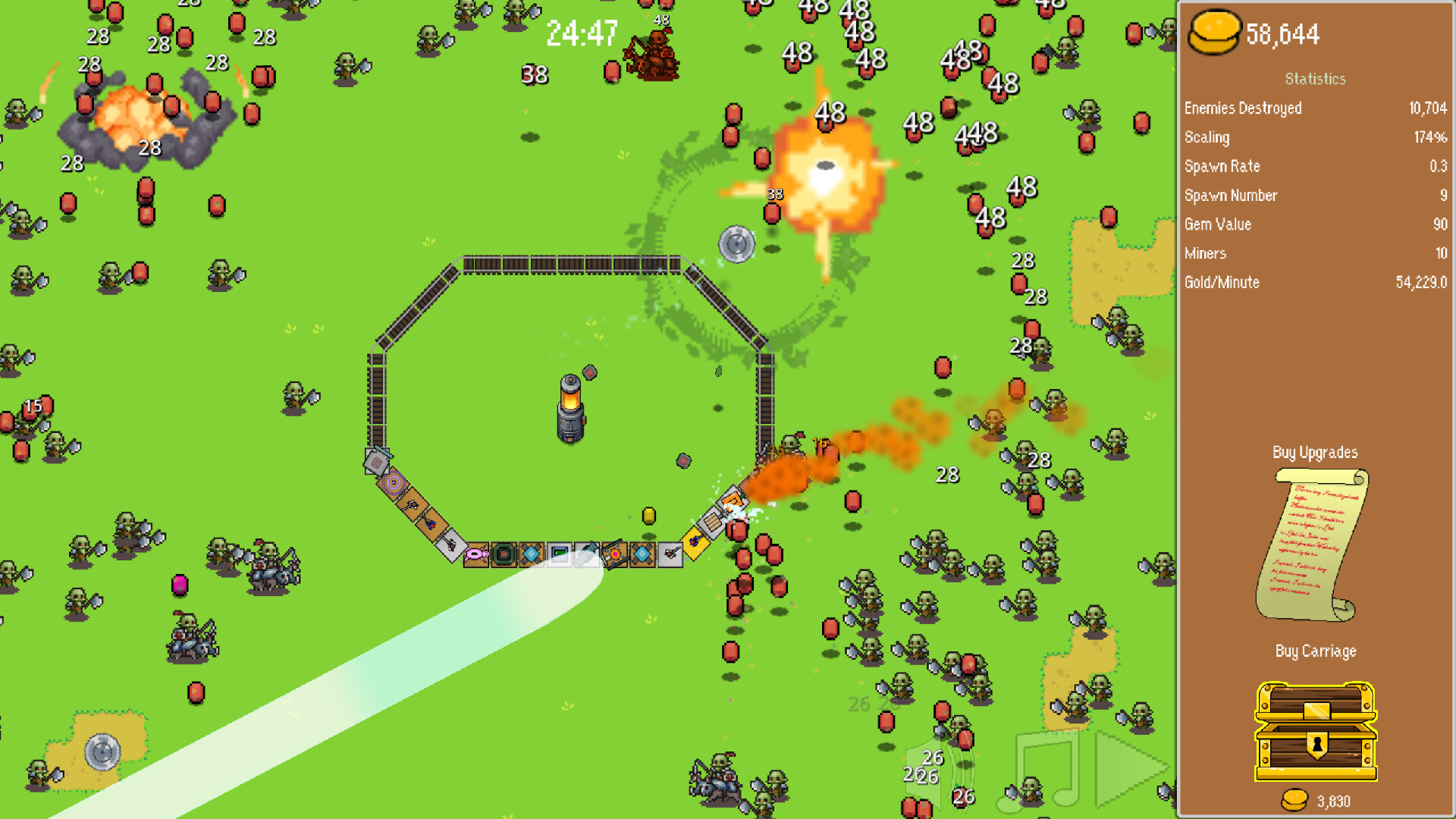 All Aboard! The Train Defense Express screenshot 4