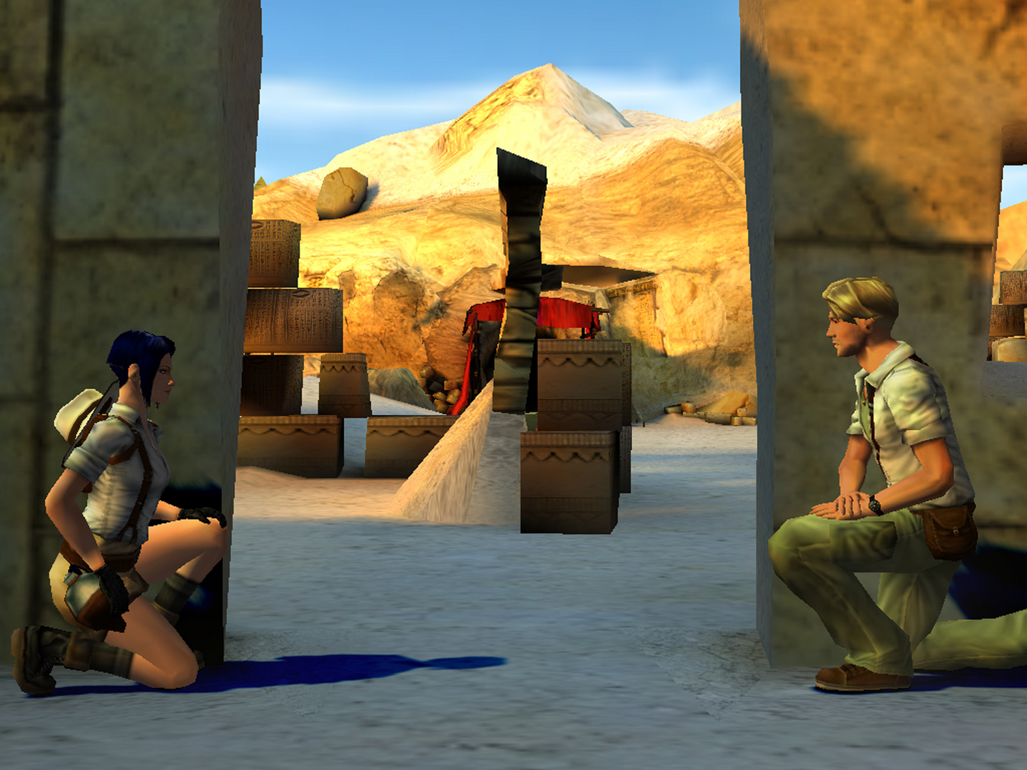 Broken Sword 3 - the Sleeping Dragon (2003) screenshot 2