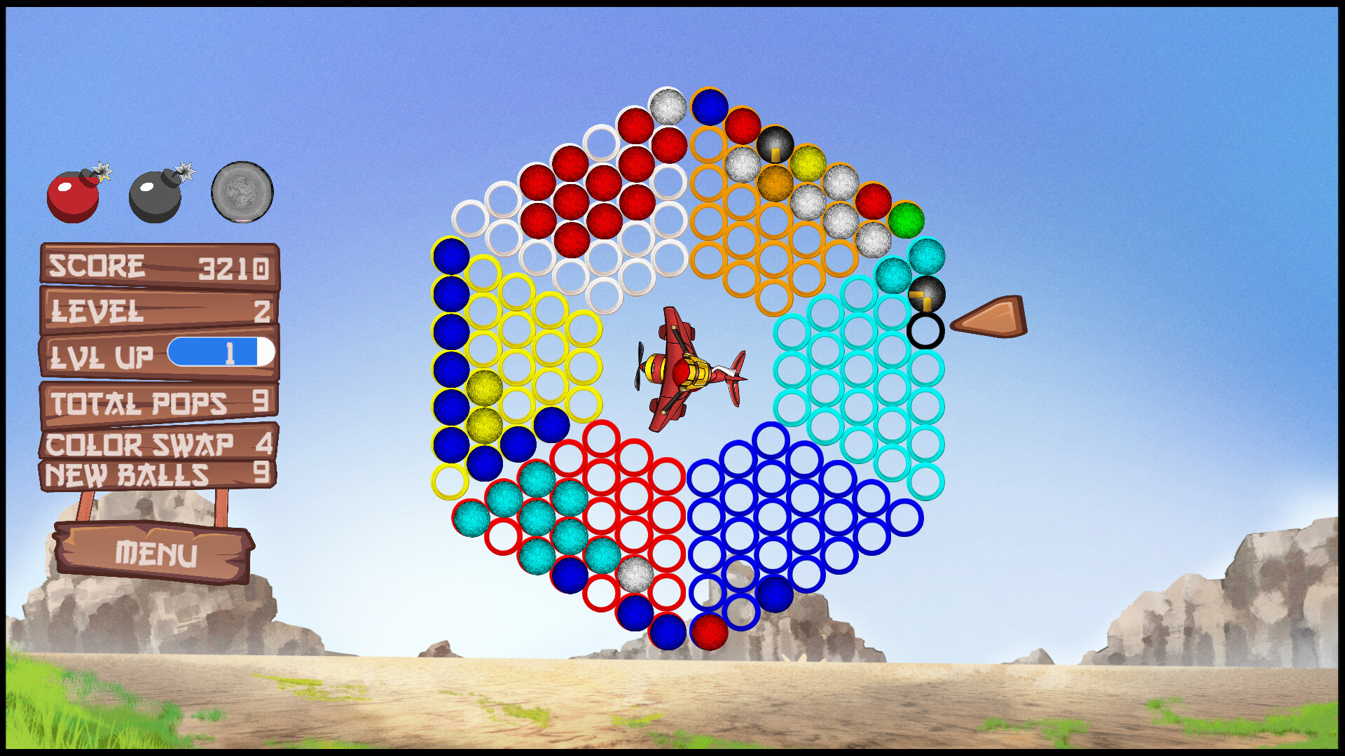 Orbital Cascade screenshot 1