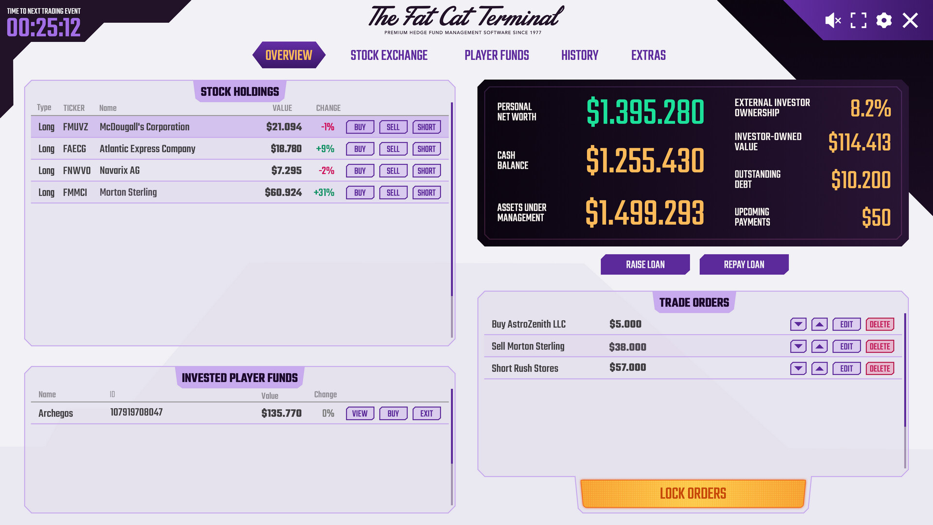Hedge Fund Manager Simulator MMO screenshot 1