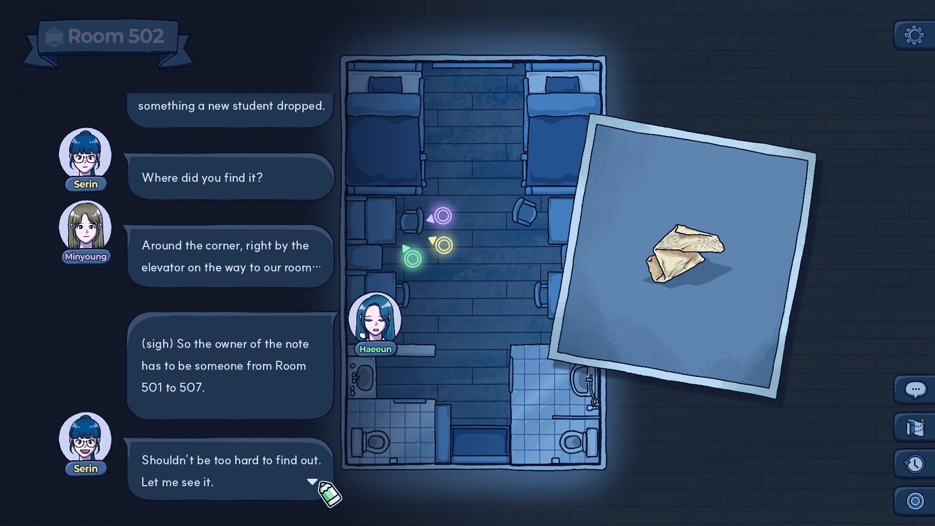 Room 502 : School Mystery Game screenshot 2