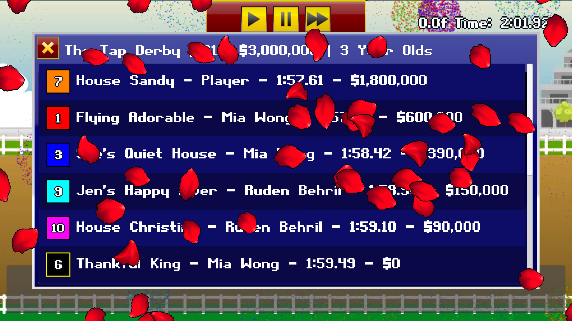 Tap Derby: Horse Racing screenshot 4