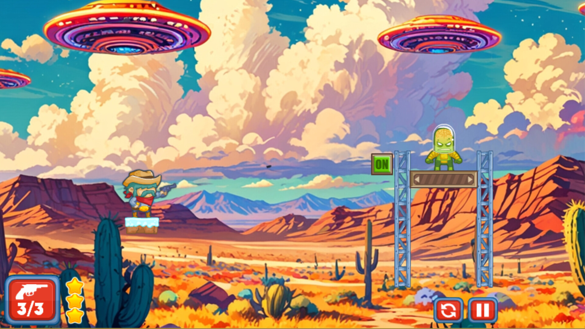 Outlaws vs Aliens screenshot 5