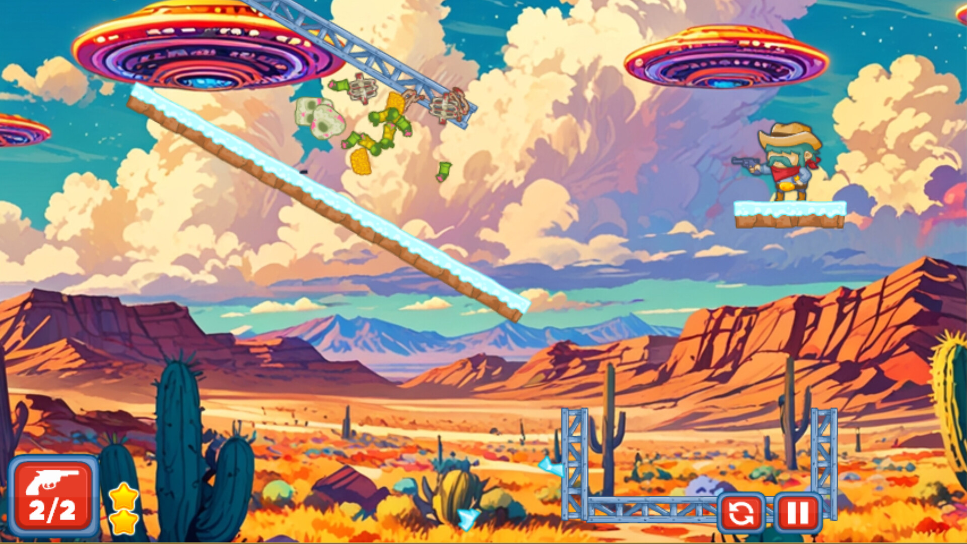 Outlaws vs Aliens screenshot 2