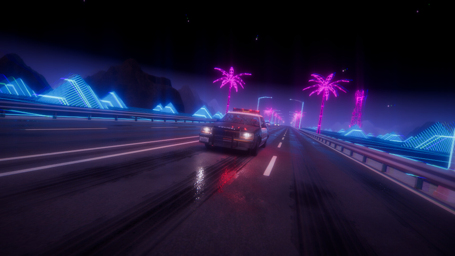 Synthwave Driver screenshot 6