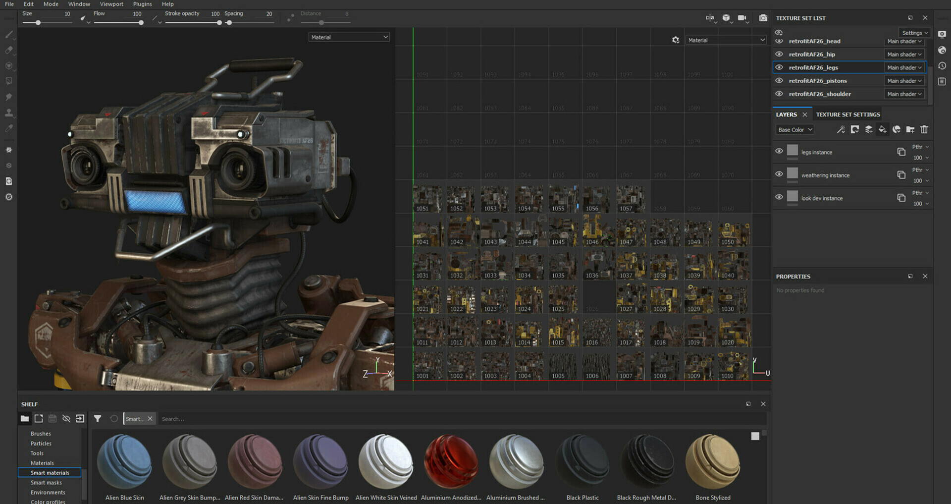 Substance 3D Painter 2025 screenshot 3