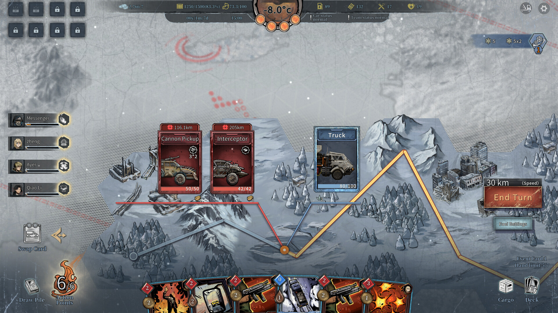 Snow Ash screenshot 2