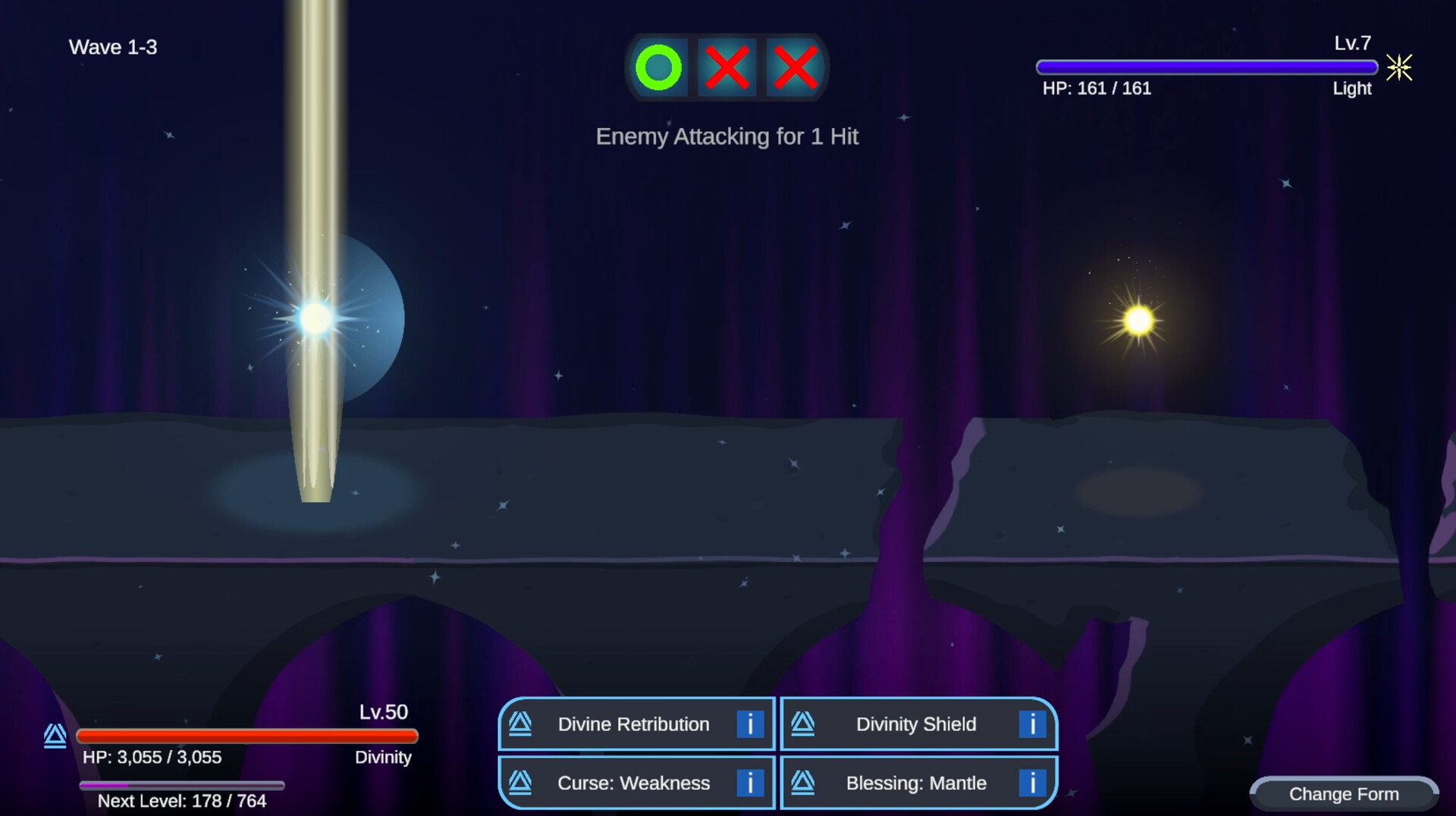 The Void: An Incremental Roguelite screenshot 1