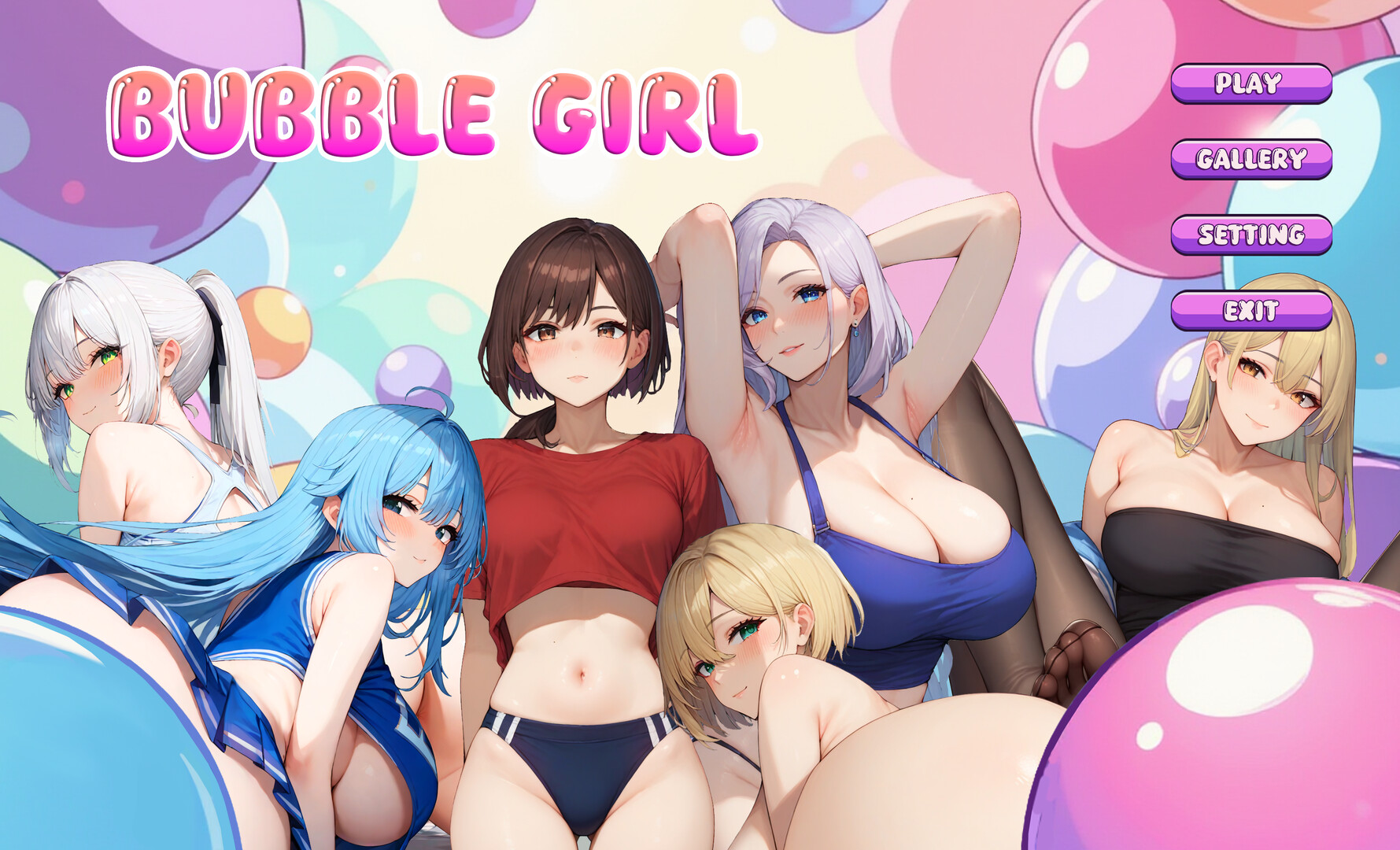 Bubble girl screenshot 1