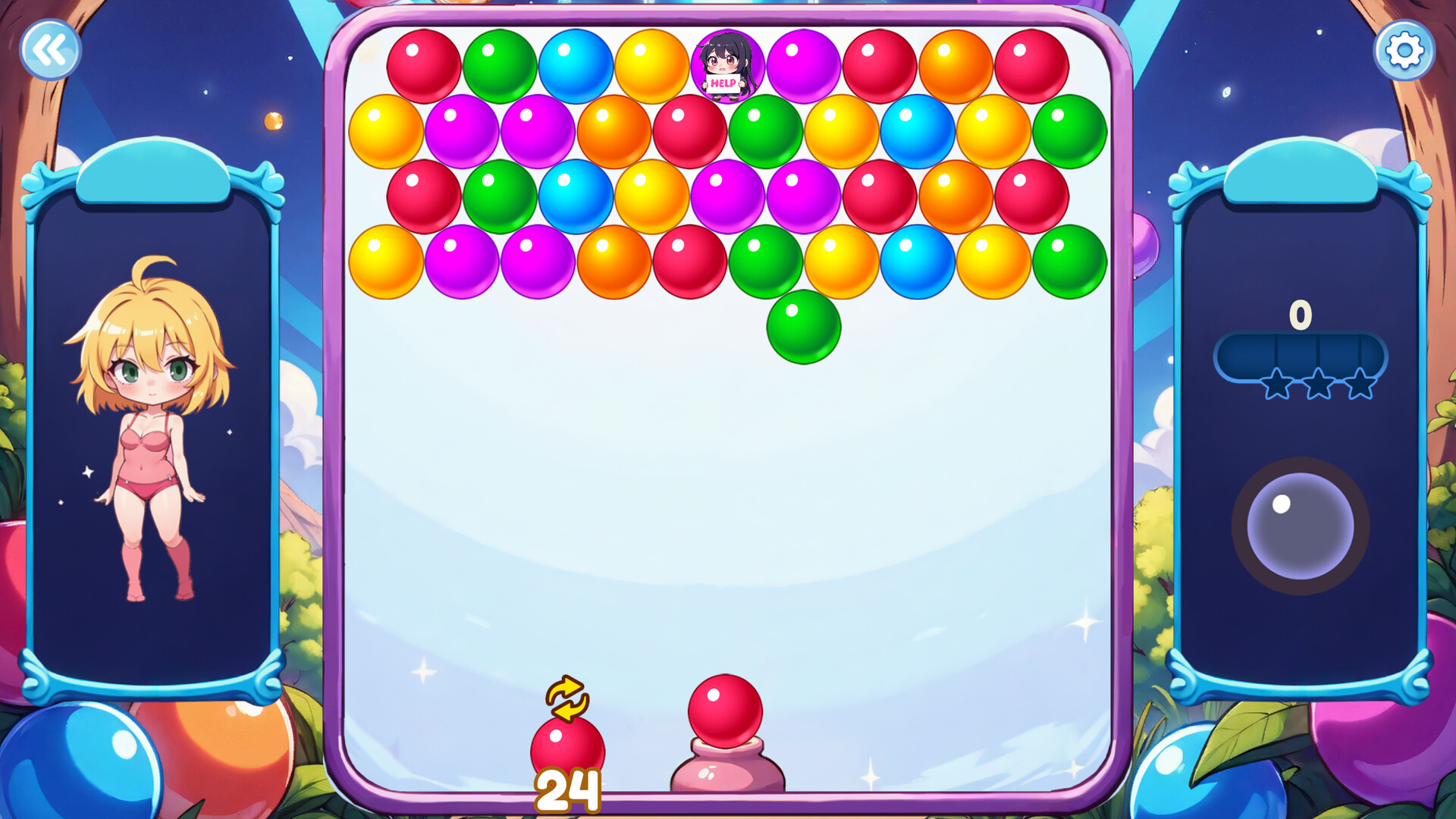 Bubble girl screenshot 4