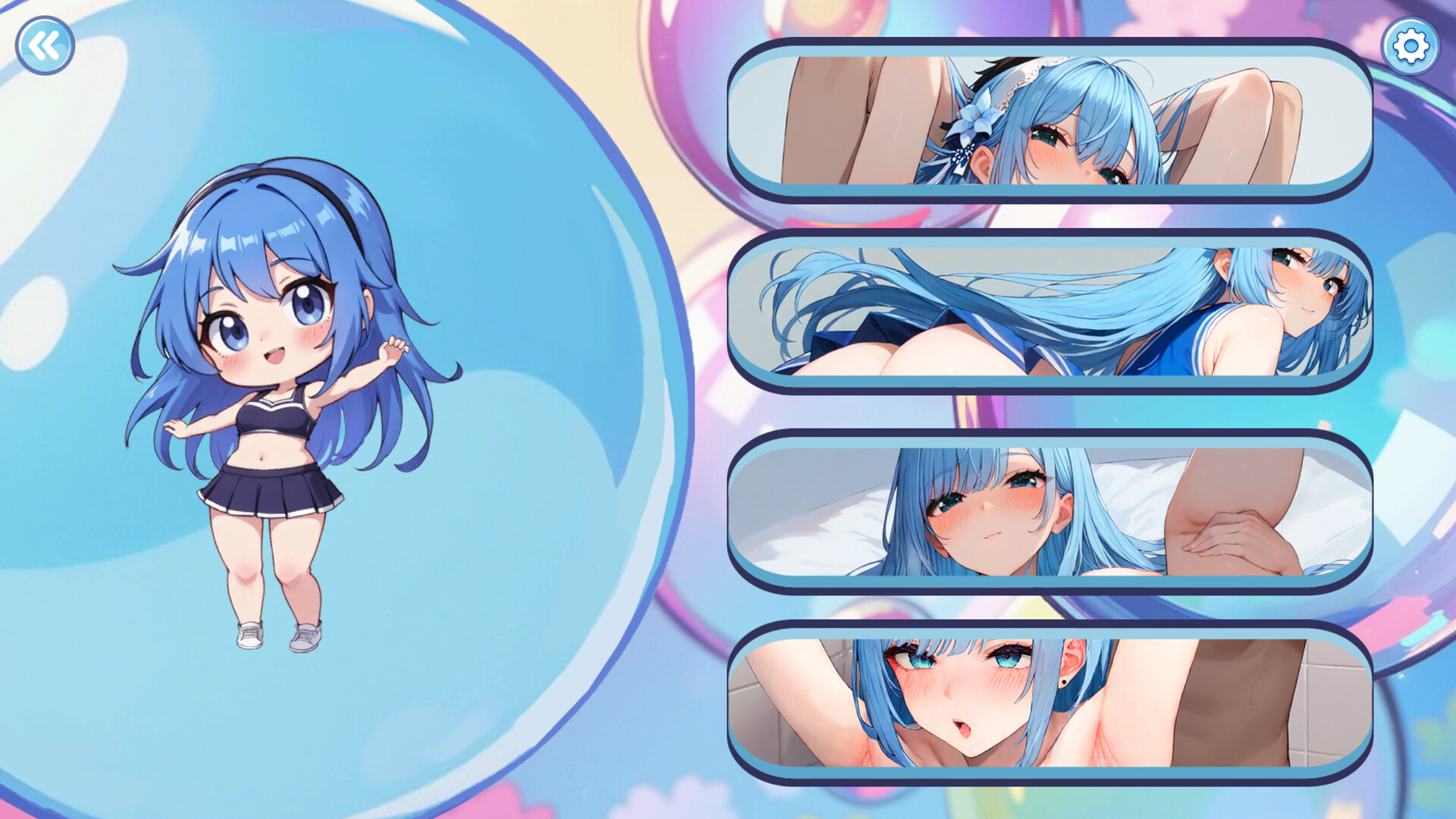 Bubble girl screenshot 3