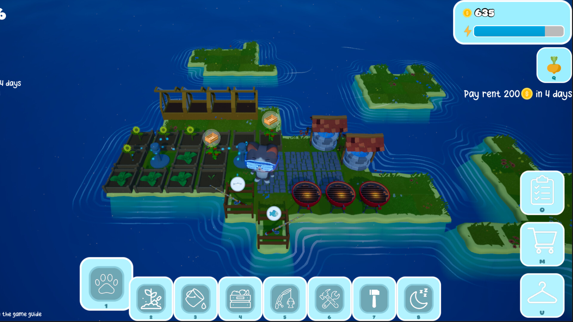 Meowland: Island Farm screenshot 5