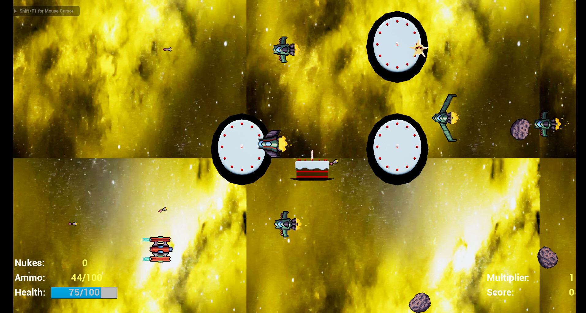 Cake Space Shooter screenshot 3