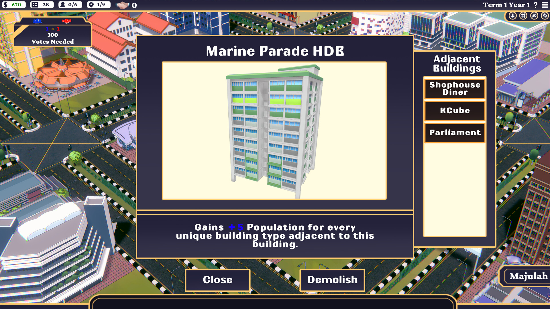 Majulah: Shape Your City screenshot 6