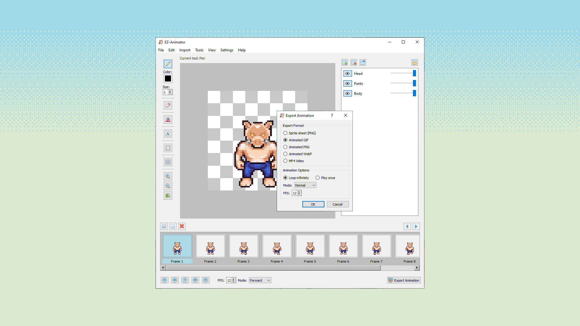 EZ-Animator screenshot 2