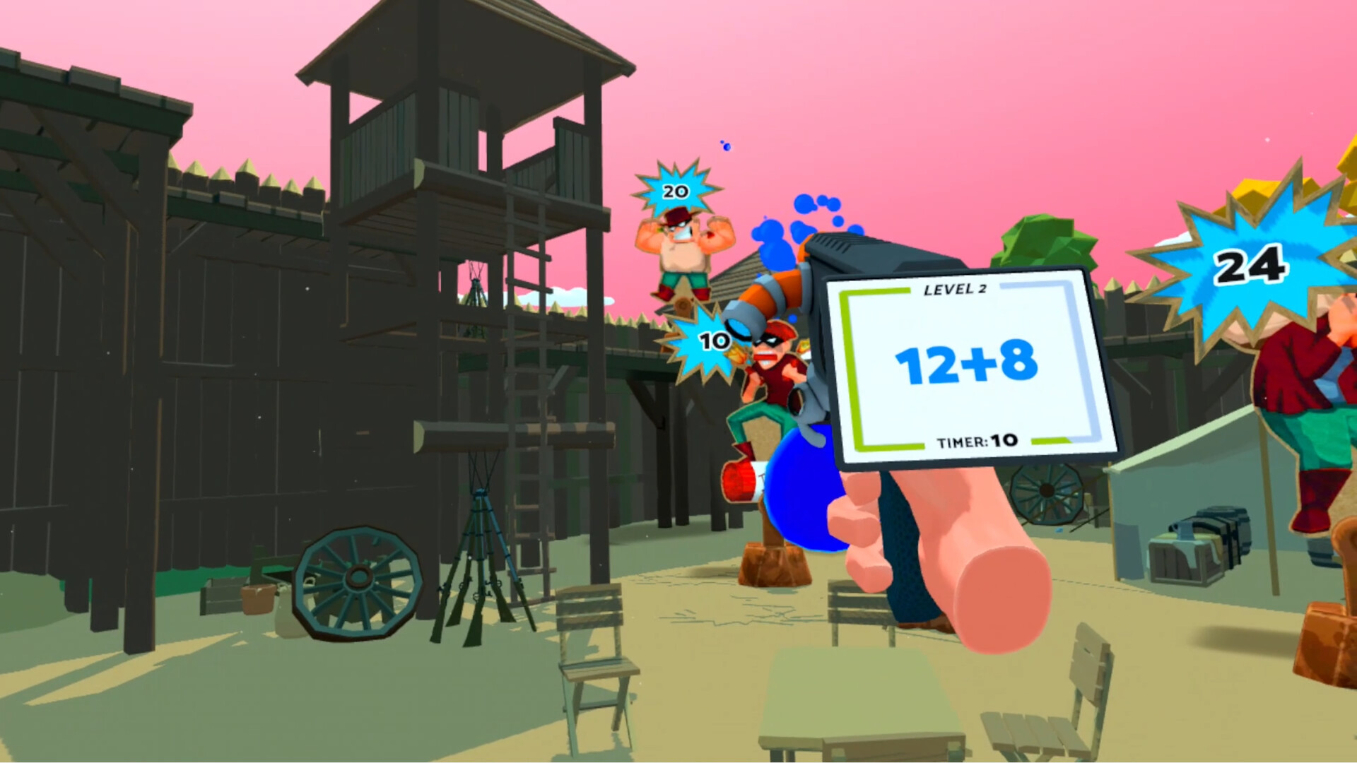Math Quest VR : The Search for the Crown of Calculation screenshot 1