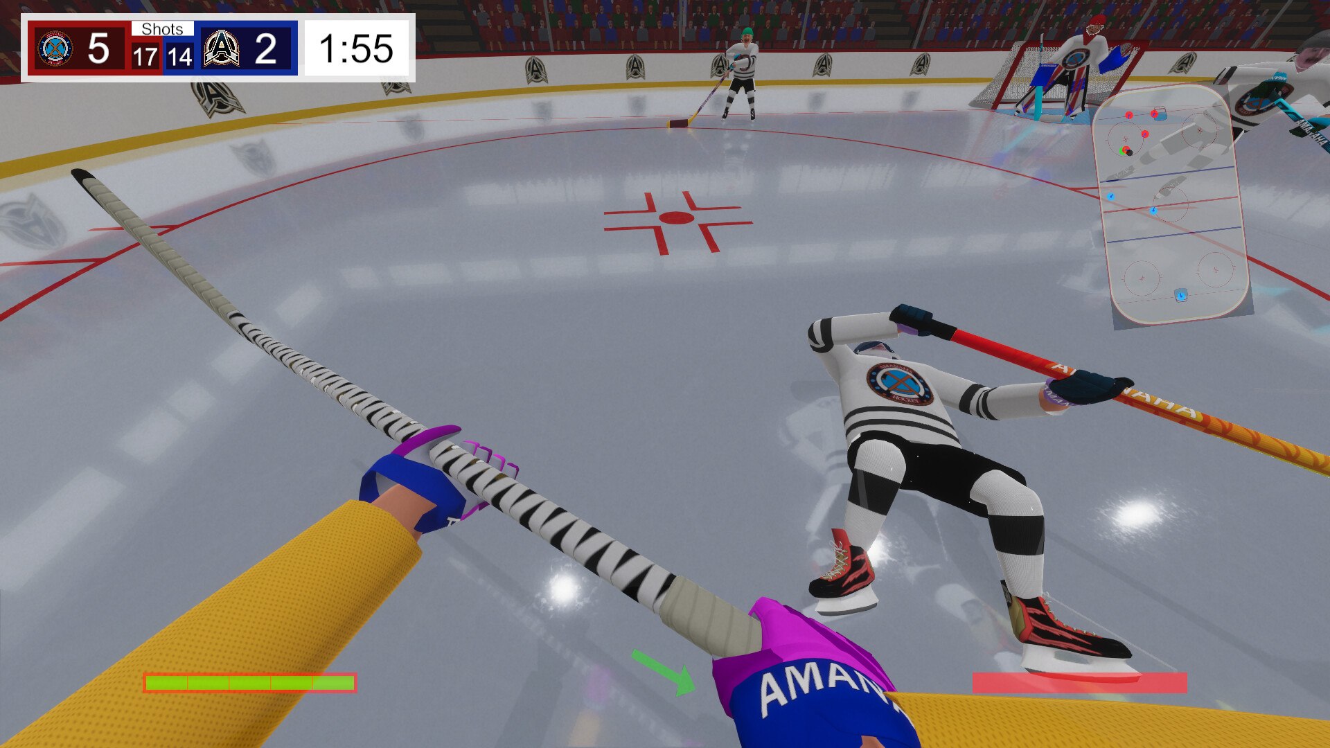 Amanaha hockey screenshot 3