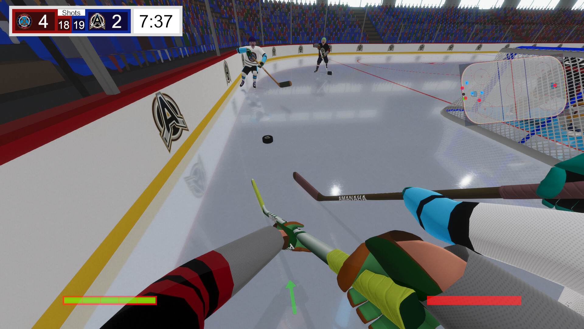 Amanaha hockey screenshot 2