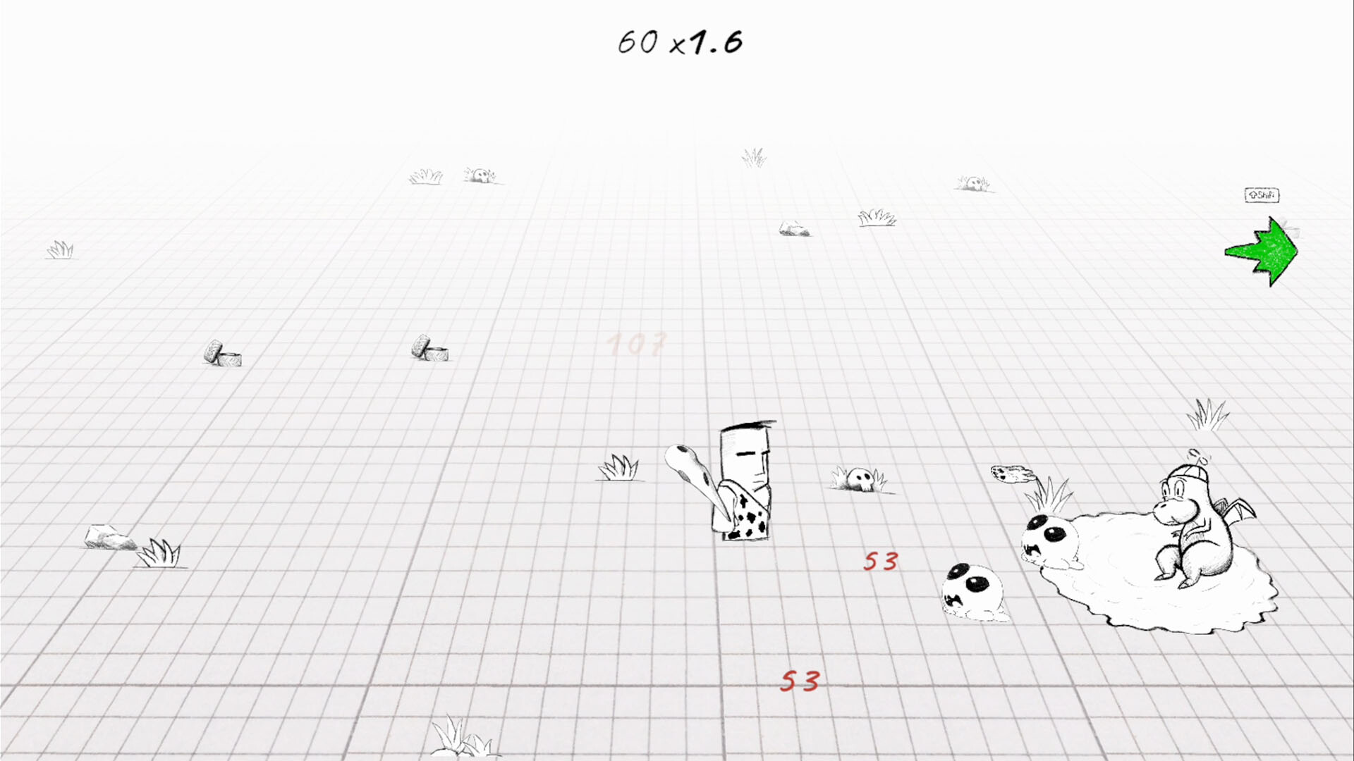 Caveman hits Giraffe in a Car screenshot 2