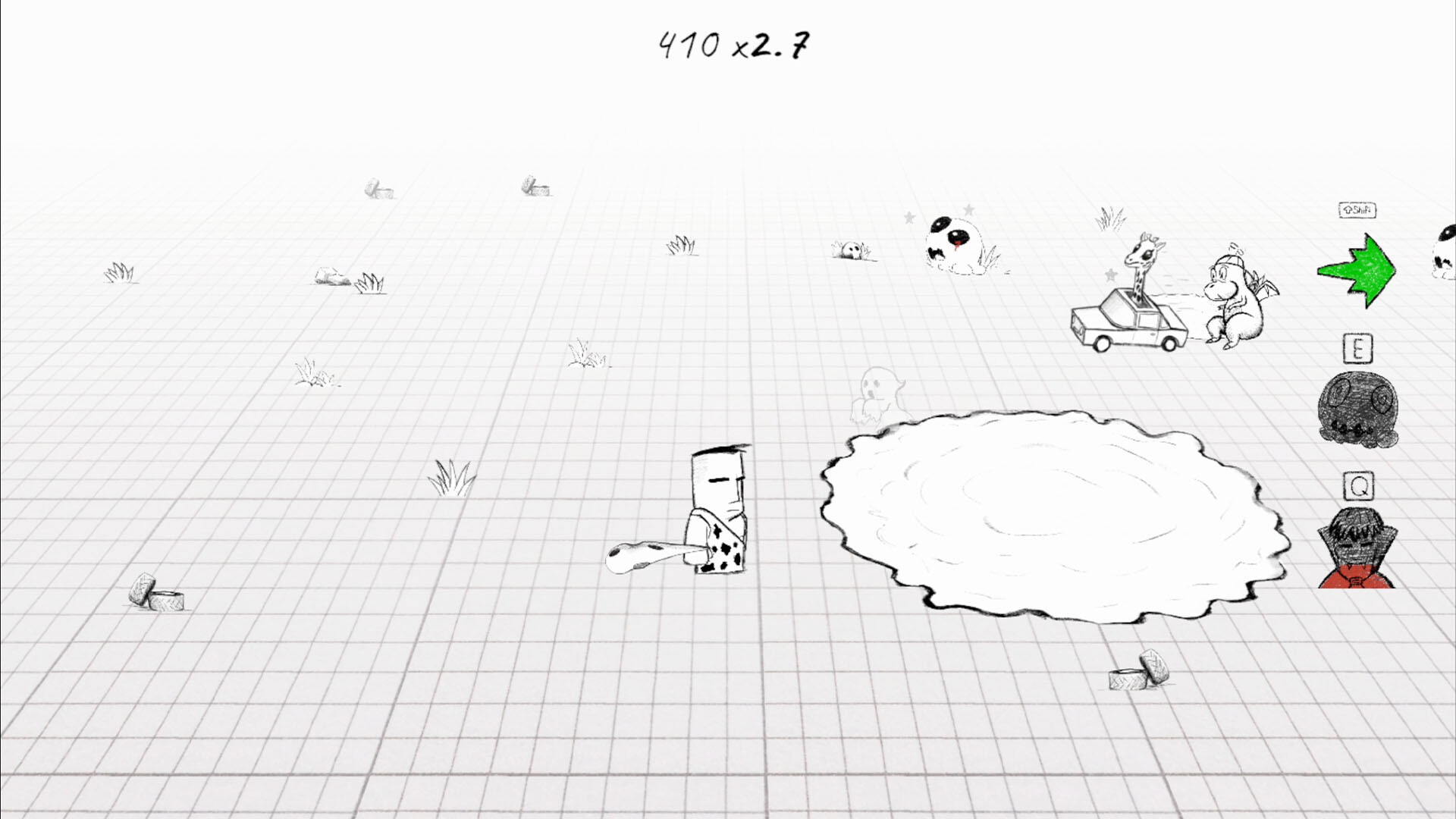 Caveman hits Giraffe in a Car screenshot 5
