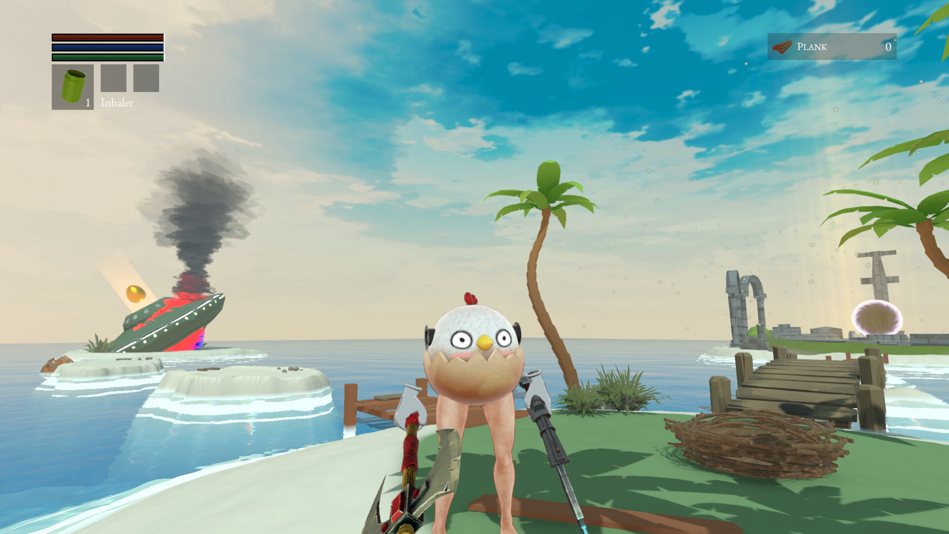 Hailborn: UFO Stole My Egg! screenshot 1