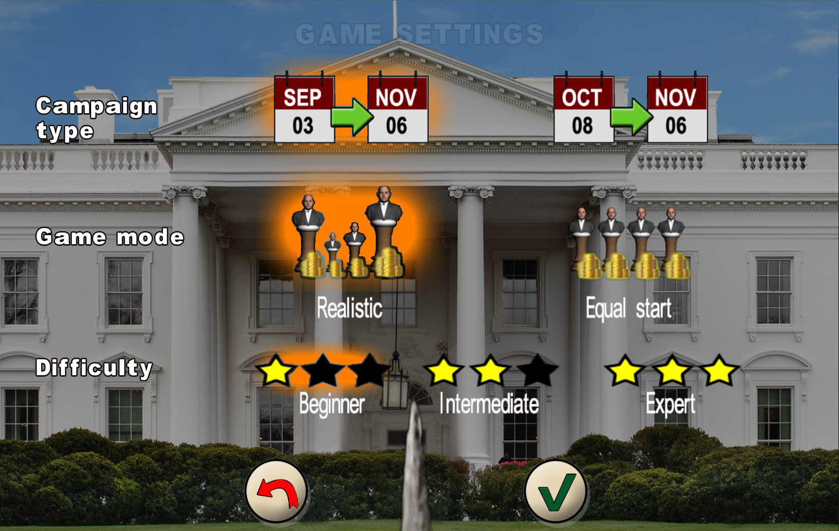The Race for the White House screenshot 6