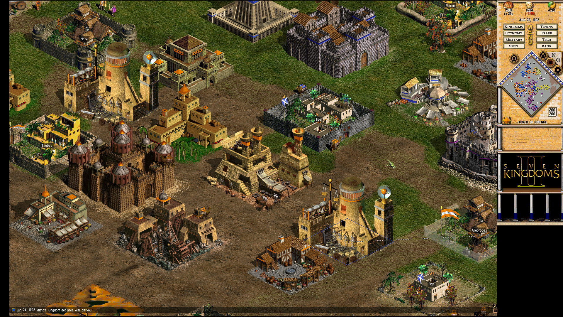 Seven Kingdoms 2 HD screenshot 1