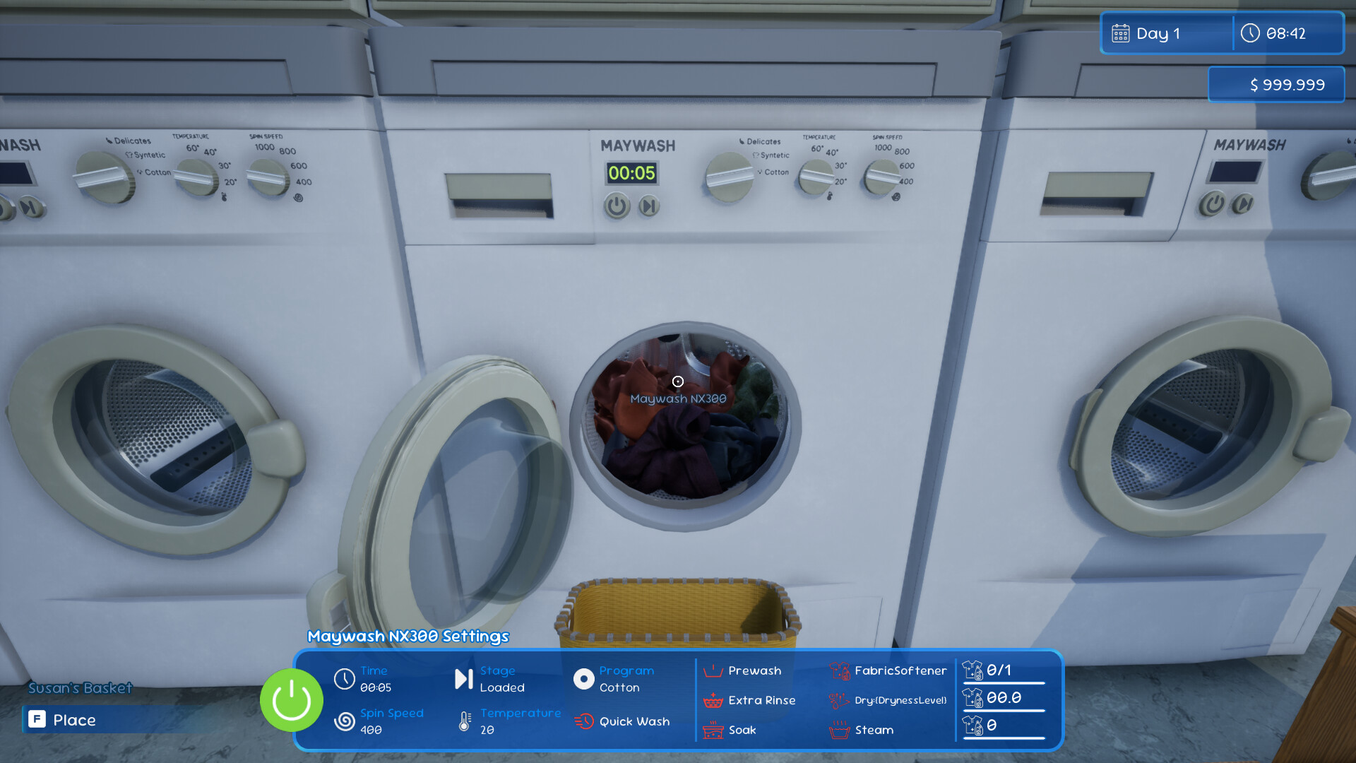 Laundromat Manager Simulator screenshot 3
