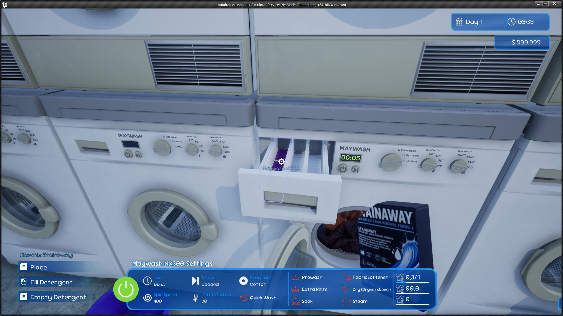 Laundromat Manager Simulator screenshot 4