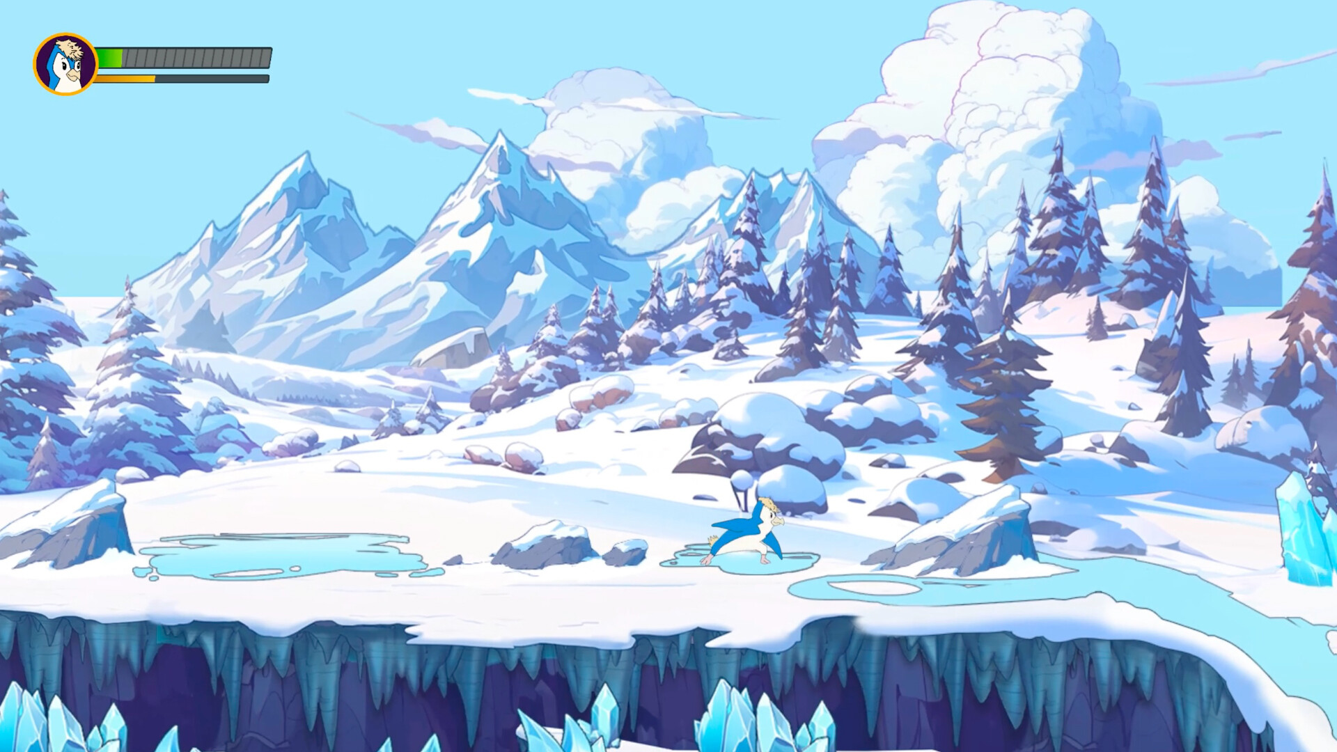 Royal Goldenbeak and the Curse of Snowy Island screenshot 2