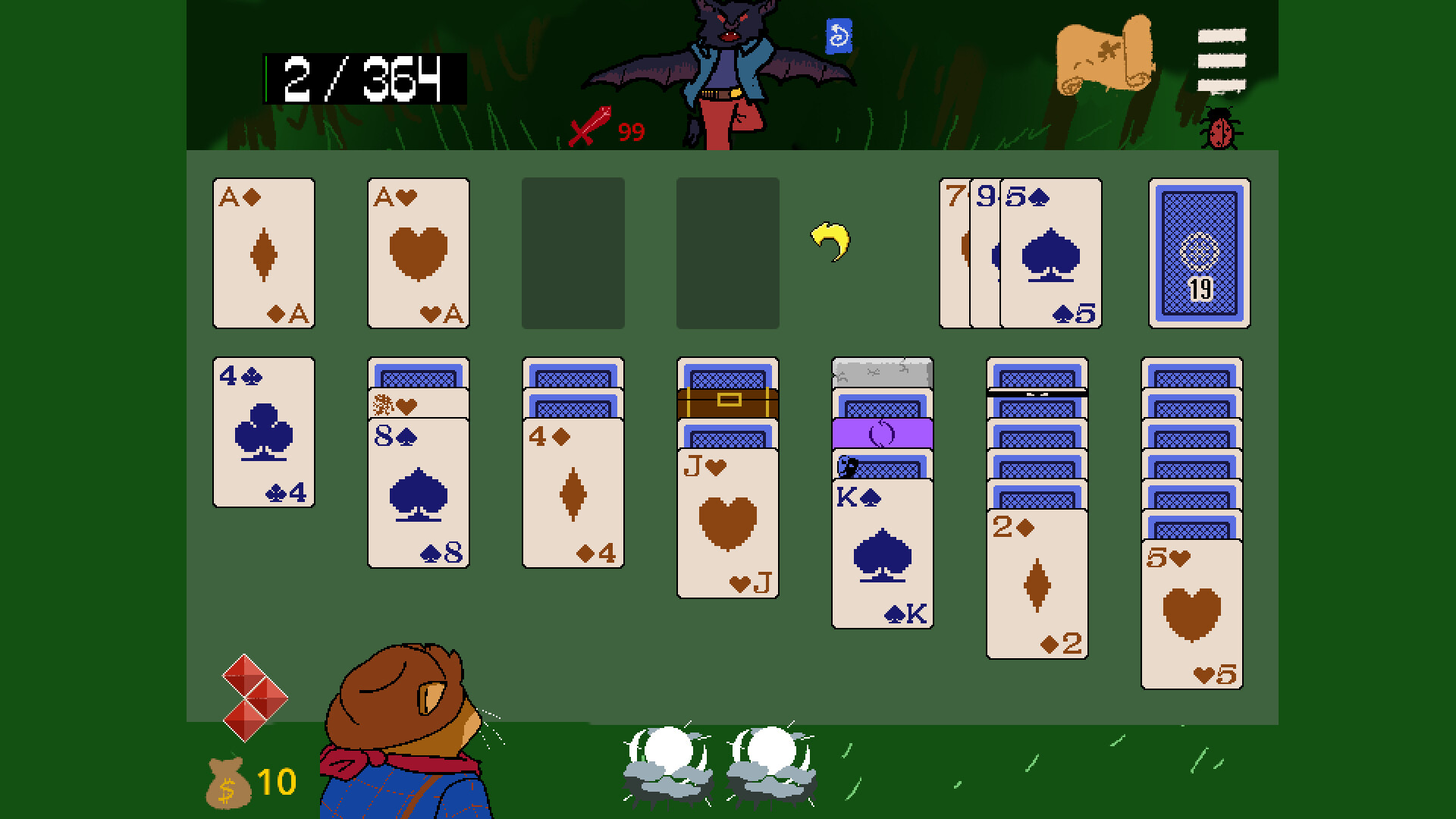 Klondike's Hike: A Solitaire Roguelike screenshot 5