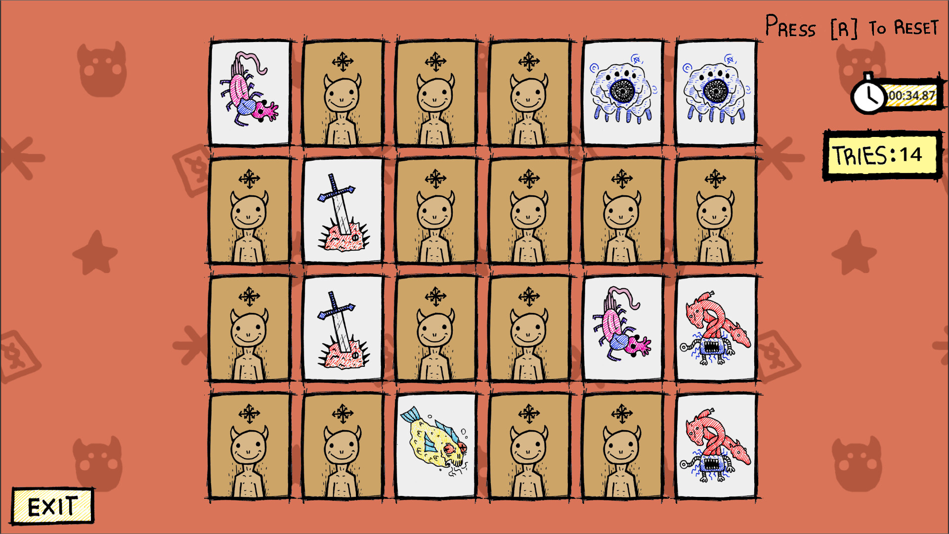 Strange Monsters Memory screenshot 4