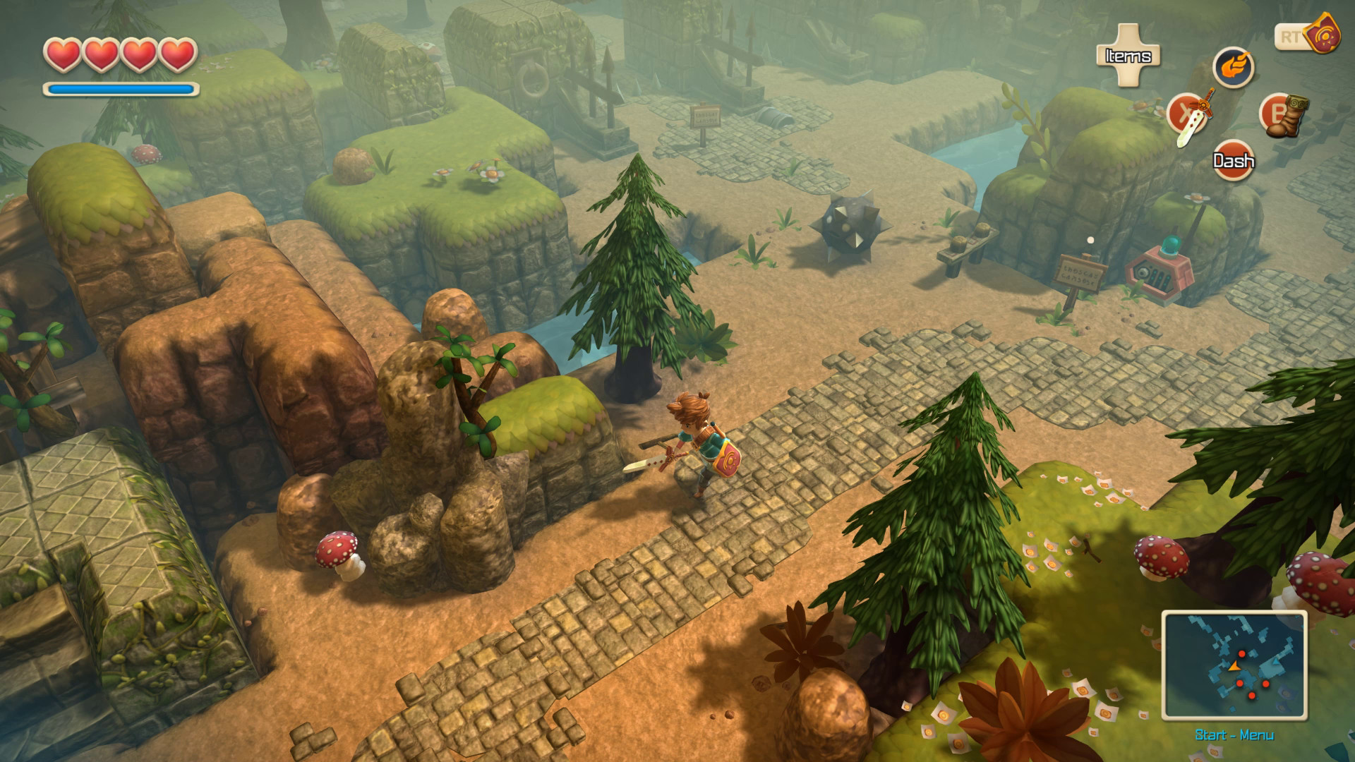 Oceanhorn: Monster of Uncharted Seas screenshot 1