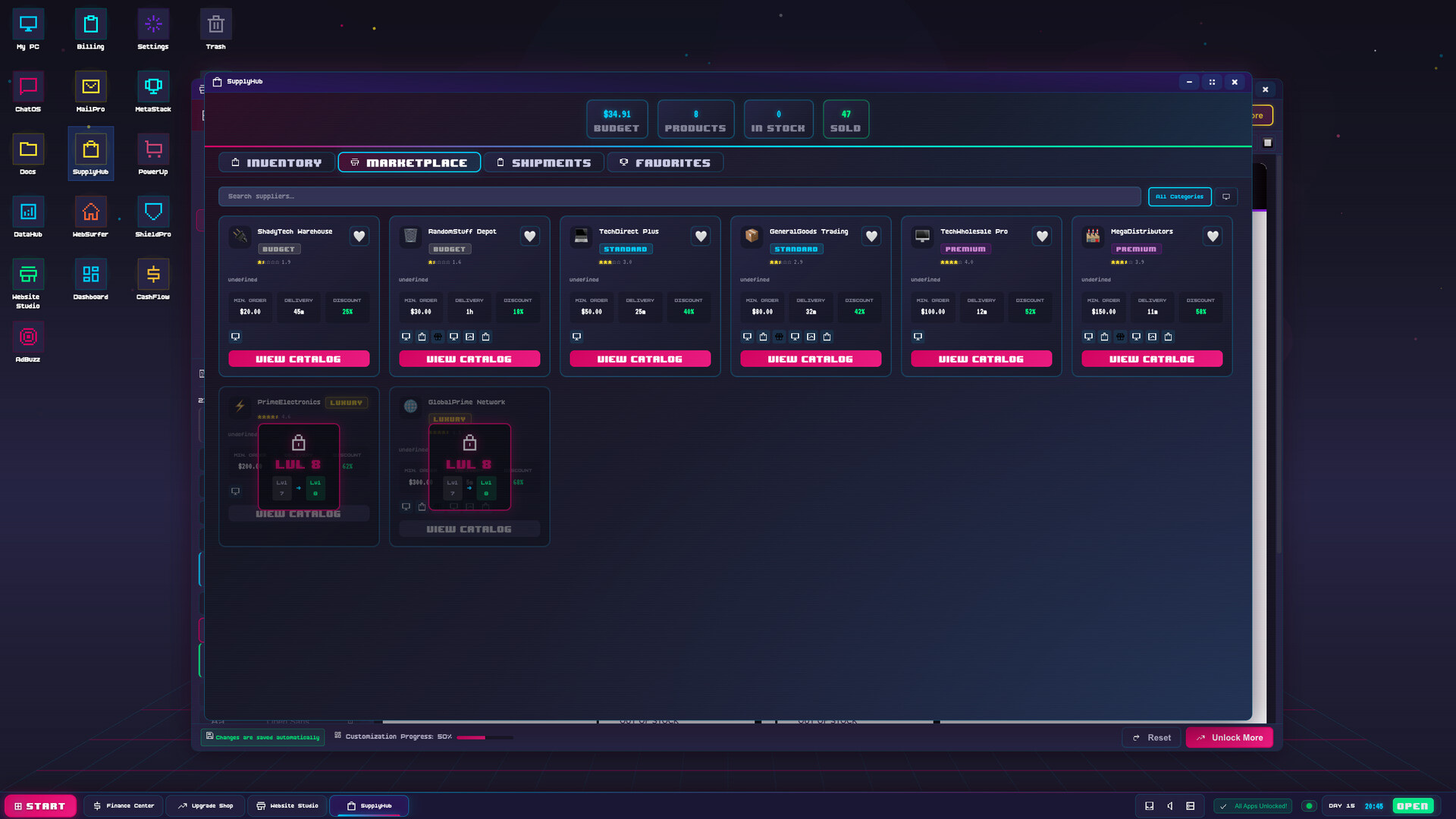 Cart Panic! OS - E-Commerce Tycoon screenshot 8