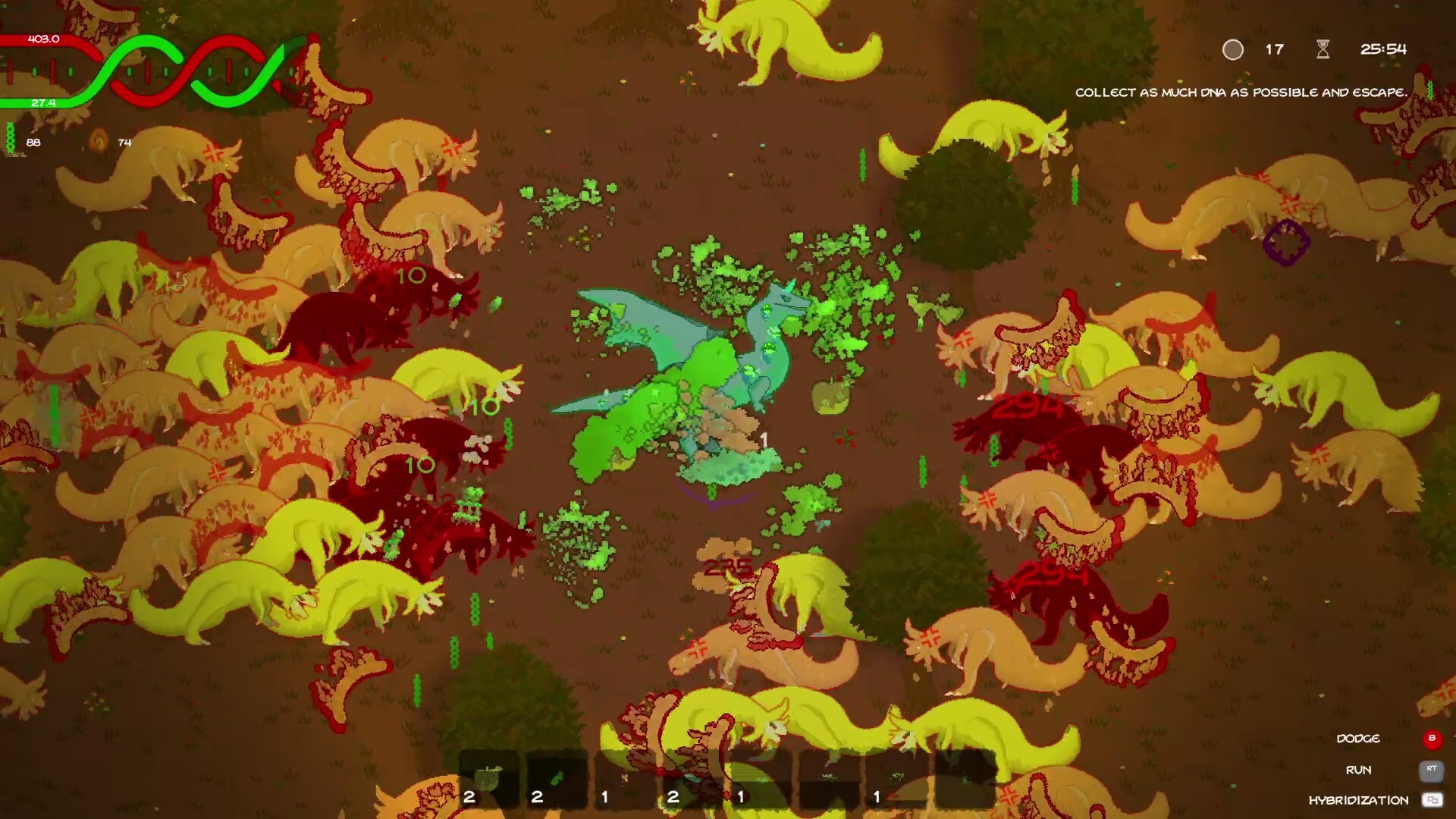 DinoSwarm screenshot 5