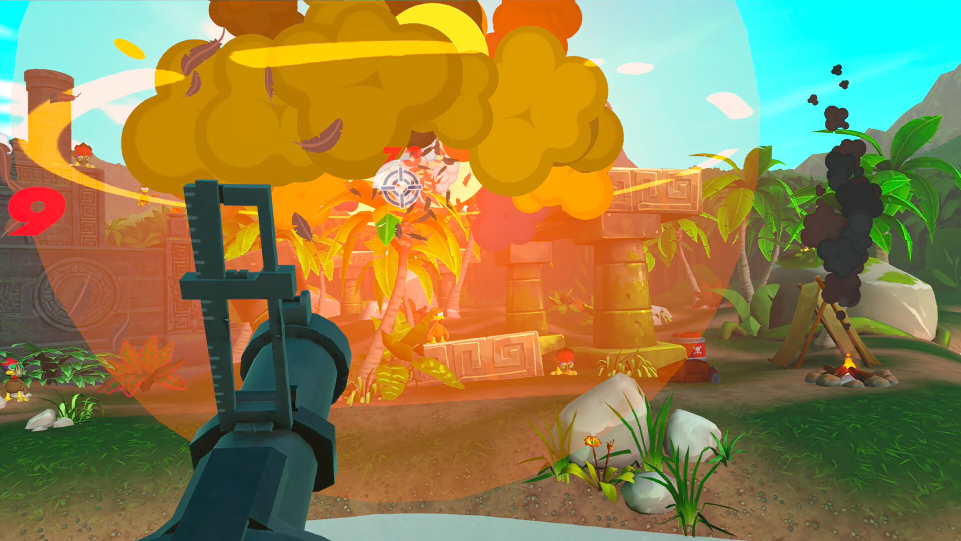 Moorhuhn / Crazy Chicken VR Blast screenshot 3