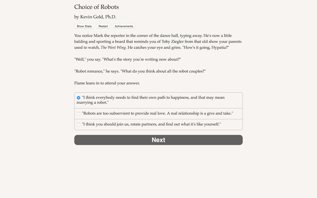 Choice of Robots screenshot 3