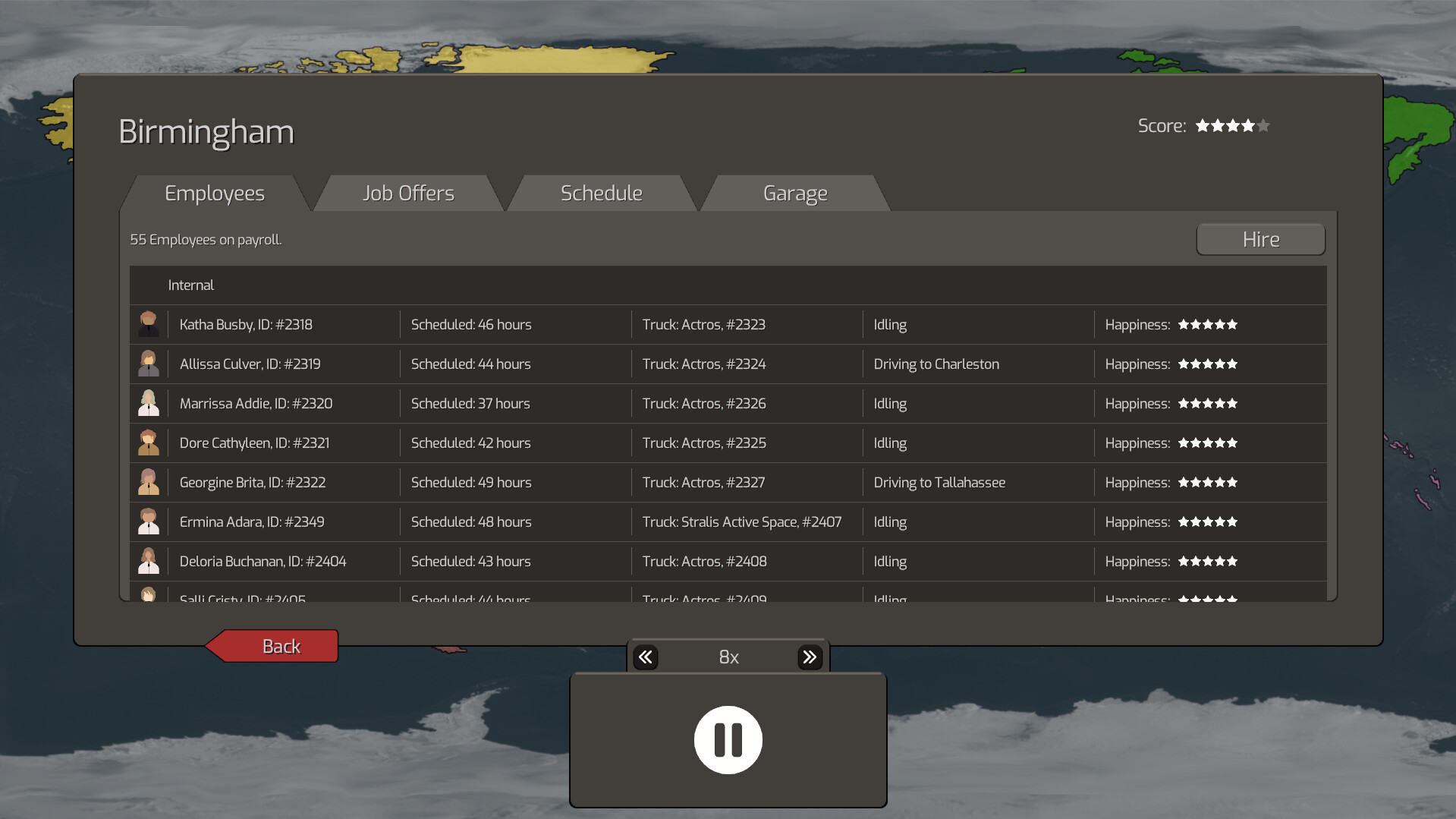 TruckerX screenshot 4
