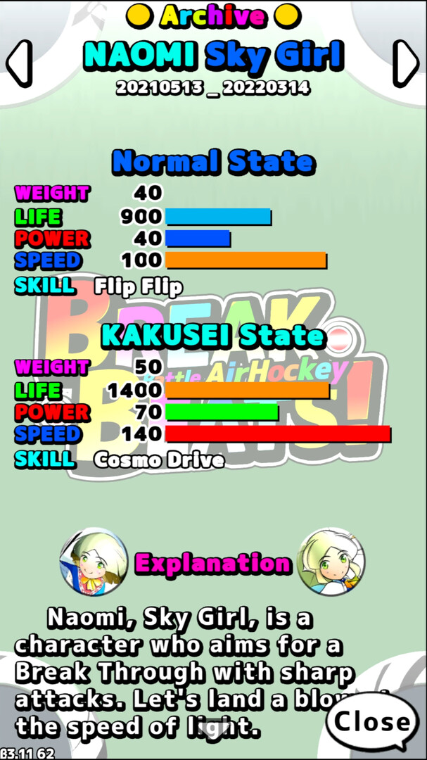 Battle Air Hockey BREAK BEATS! screenshot 18