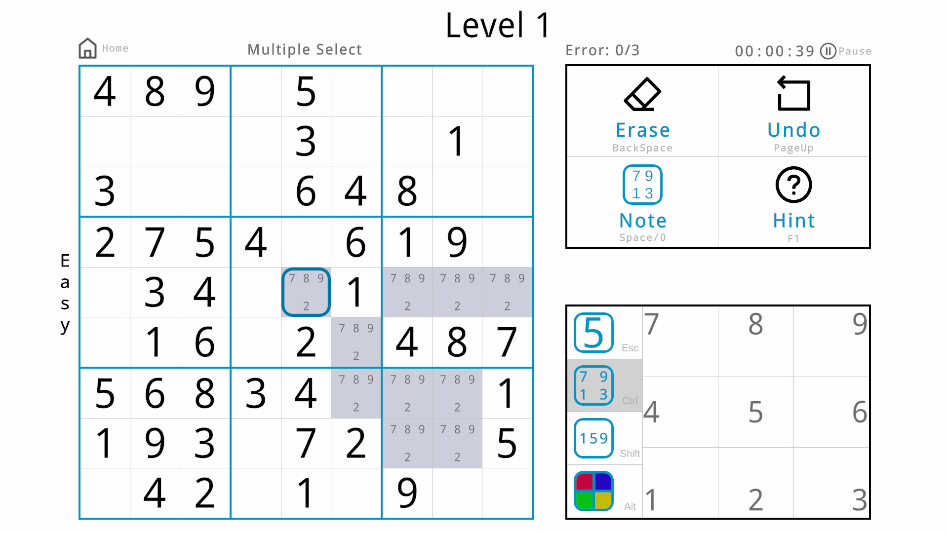 Minimalist Sudoku screenshot 5