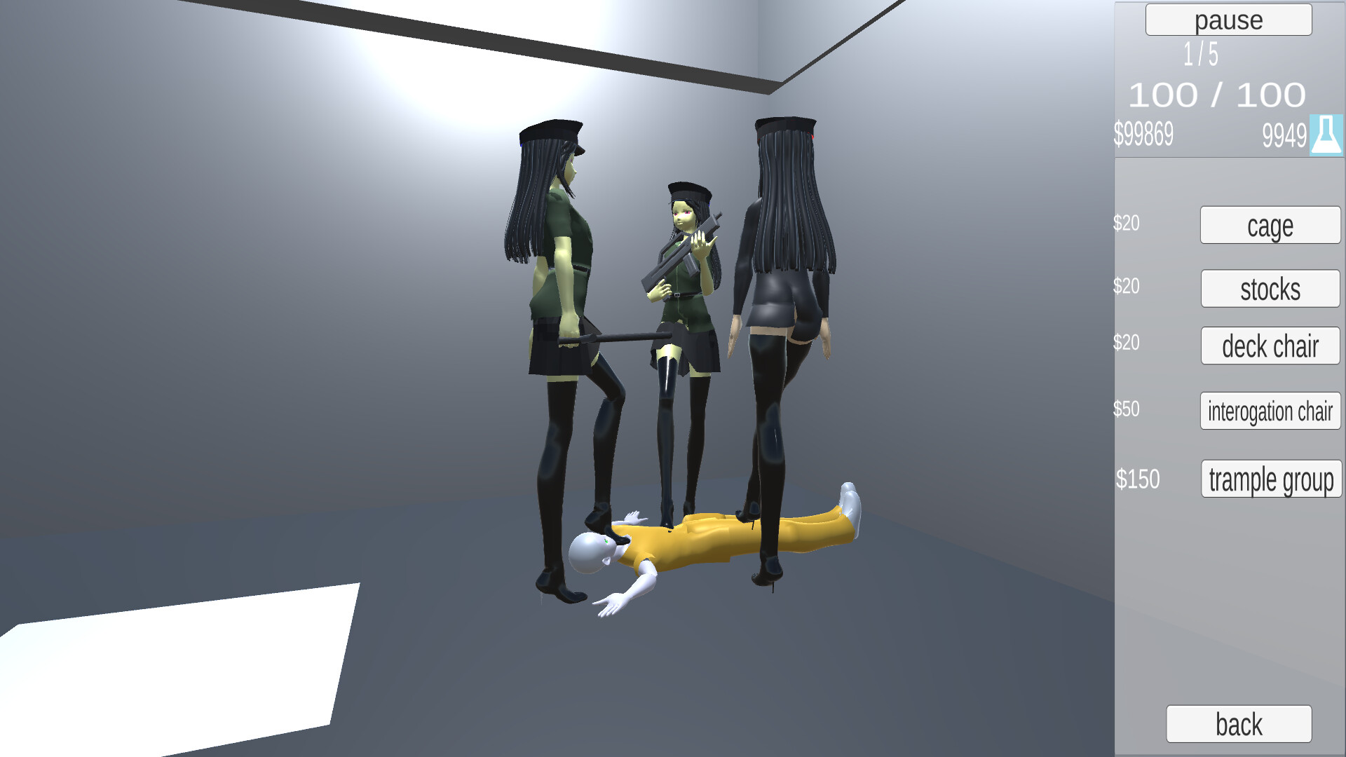Femdom Tower Defence screenshot 5