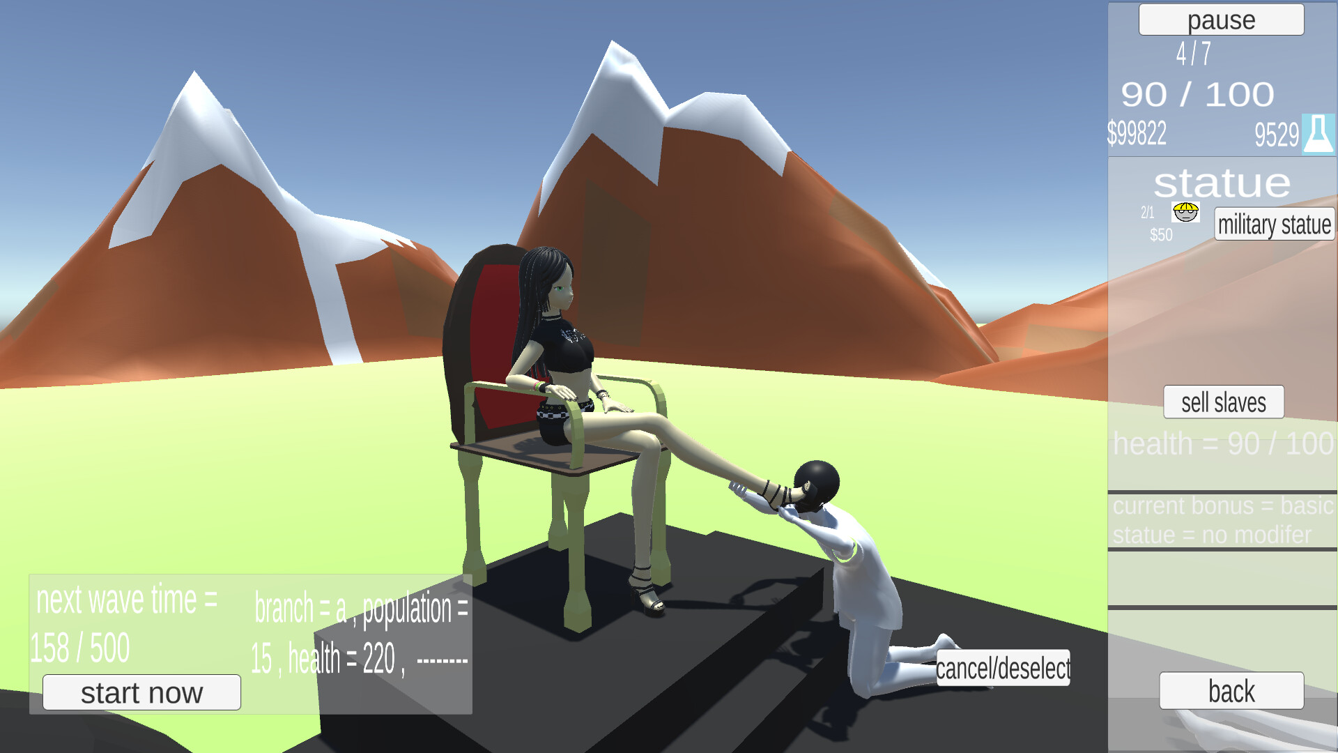 Femdom Tower Defence screenshot 3