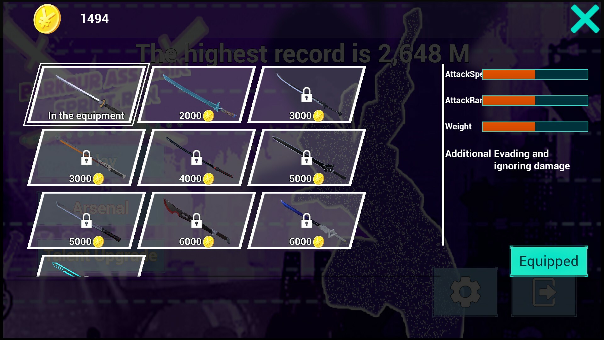 Parkour Assassin: Sprint Run screenshot 3