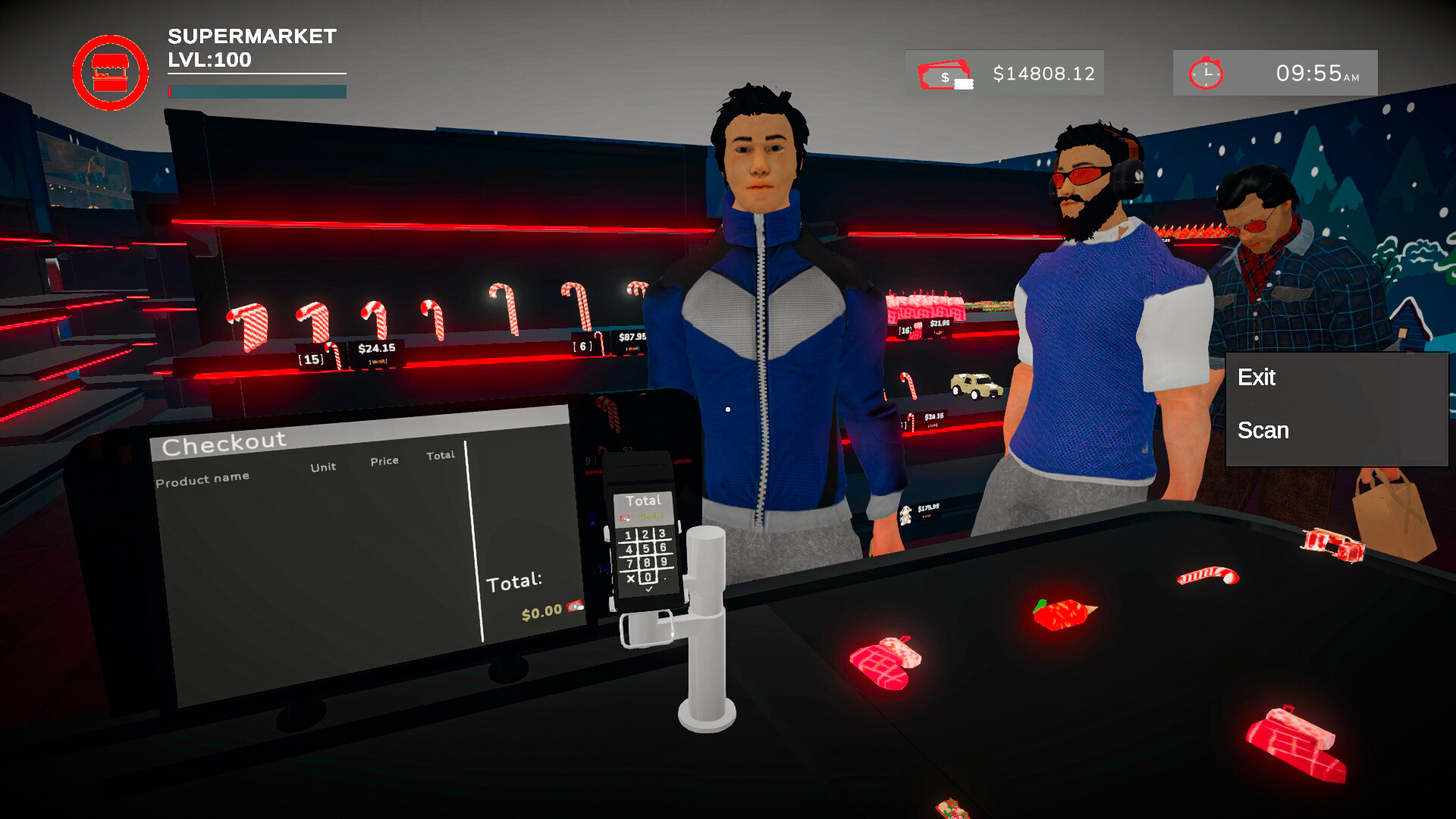 Christmas Store: Santa's Supermarket Simulator screenshot 4