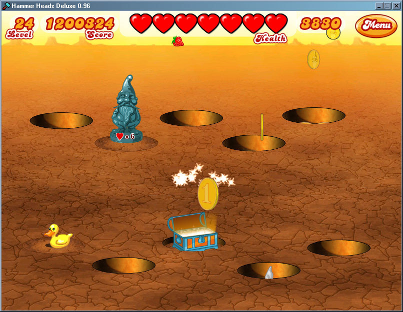 Hammer Heads Deluxe screenshot 1