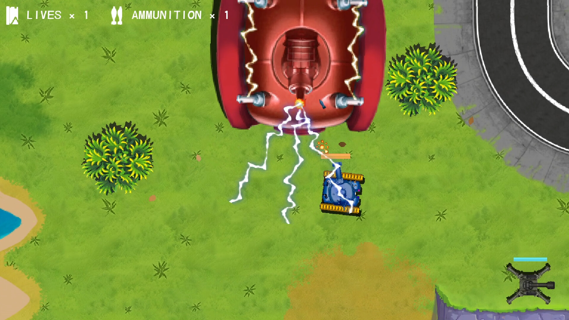 Tank Battle Salvo screenshot 3