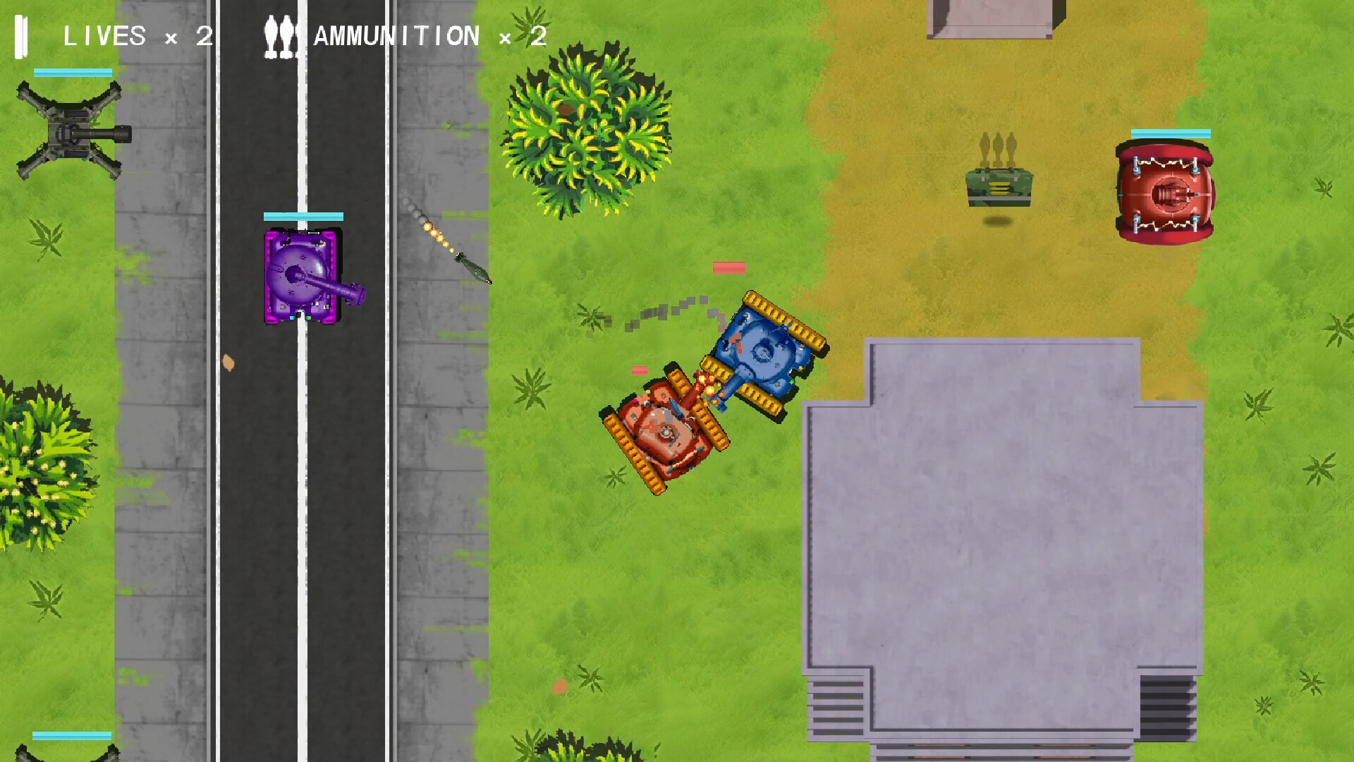 Tank Battle Salvo screenshot 6