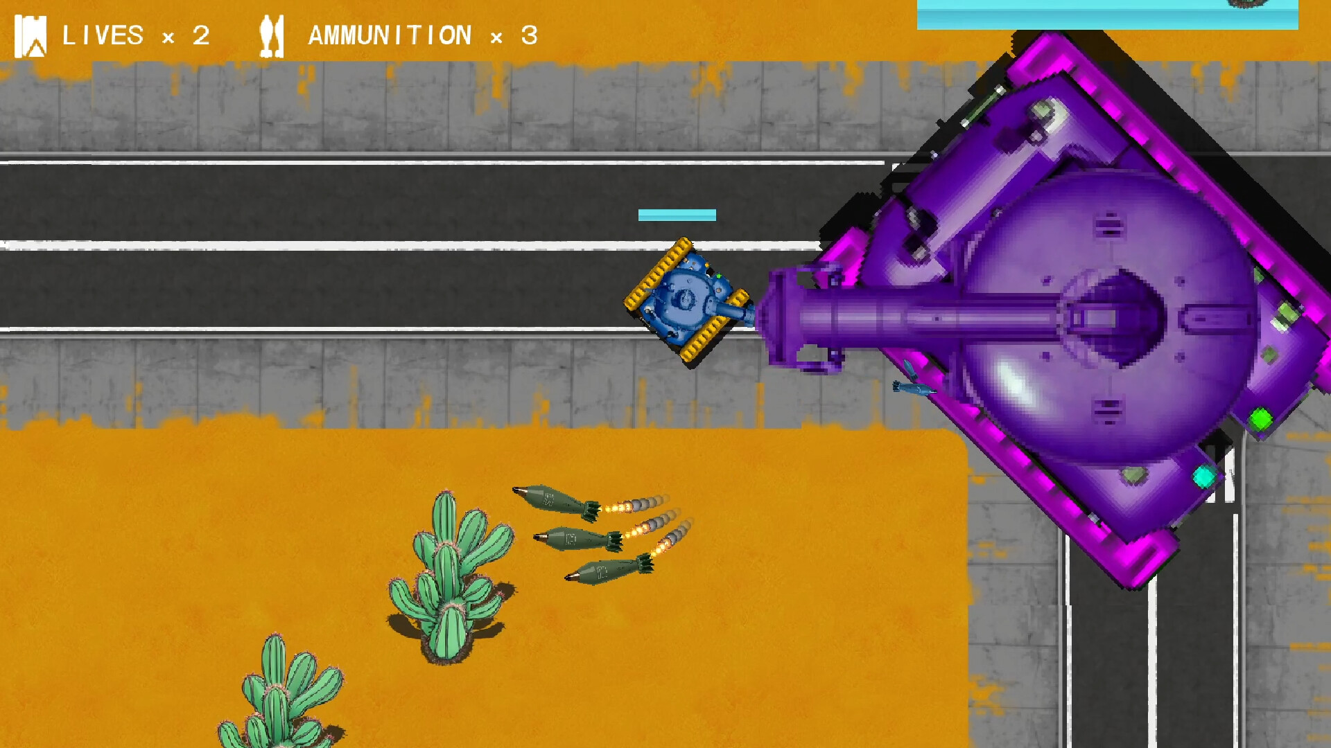 Tank Battle Salvo screenshot 2