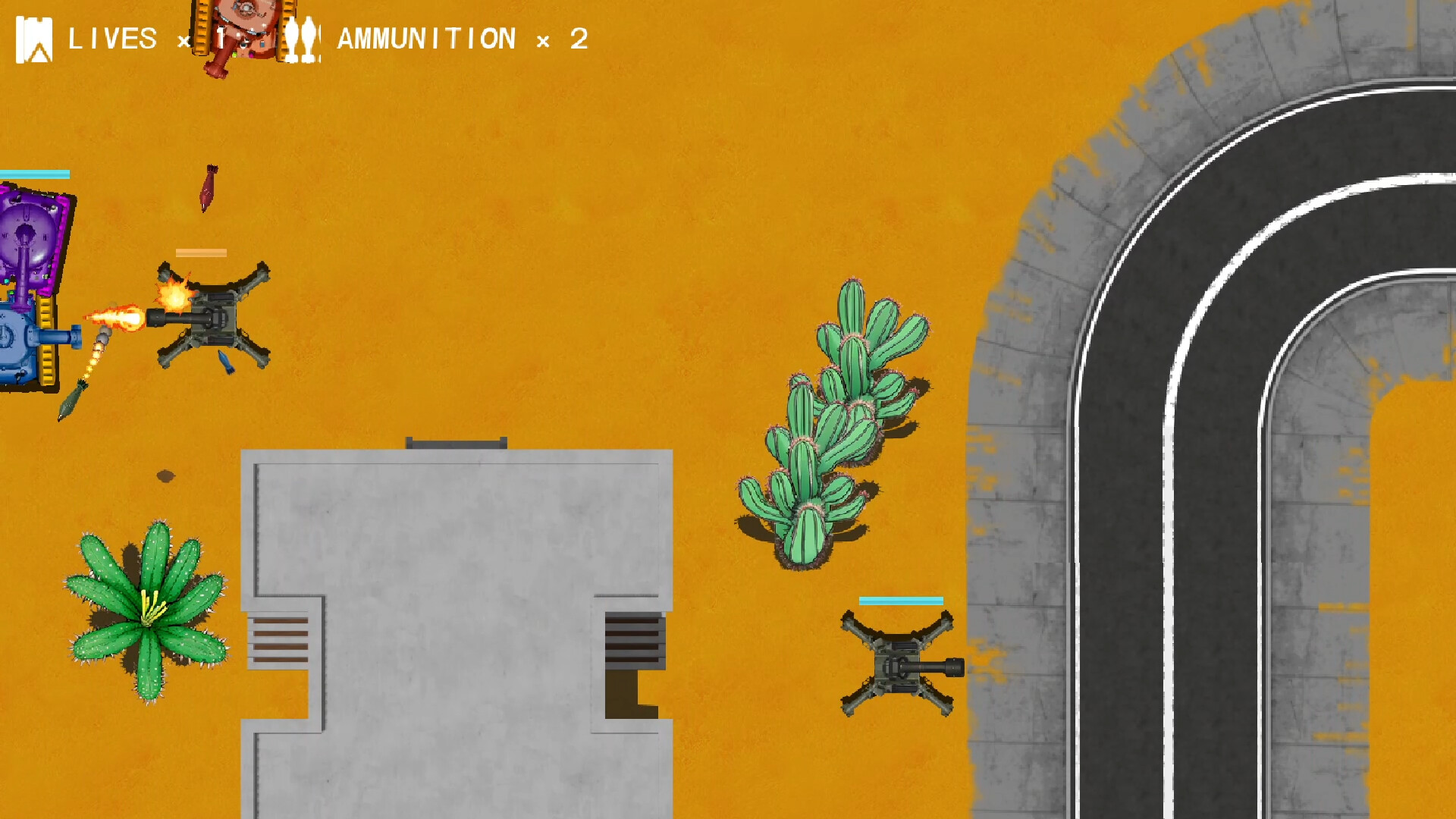 Tank Battle Salvo screenshot 5